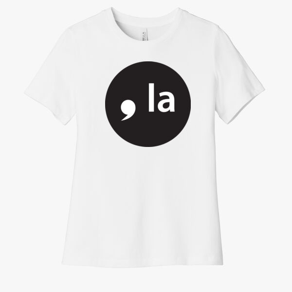 Women's Relaxed White Tee Thumbnail