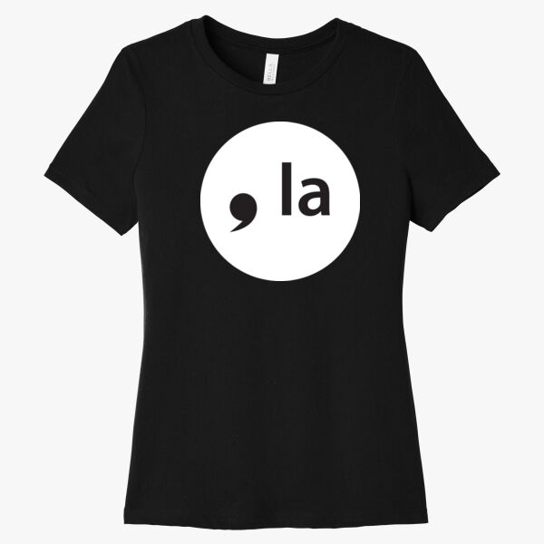 Women's Relaxed Black Tee Thumbnail